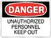UNAUTHORIZED PERSONNEL KEEP OUT