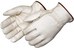 RED FLEECE LINED COWHIDE DRIVERS GLOVE